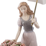 Статуэтка фарфоровая Девушка с цветами Charming Statuette варинант исполнения - 1 | Loft Concept в Липецке
