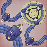 Плитка дизайнерская с узором Дива варинант исполнения - 3 | Loft Concept в Липецке