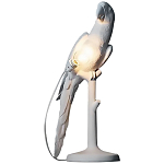 Настольная лампа в виде попугая White Parrot Table Lamp варинант исполнения - 1 | Loft Concept в Липецке