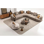 Угловой модульный диван Calypso с поворотным механизмом  варинант исполнения - 12 | Loft Concept в Липецке