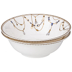 Сервиз обеденный из фарфора с изображением лошадей на 6 персон 23 предмета Porcelain Horse Set варинант исполнения - 4 | Loft Concept в Липецке