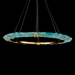 Люстра в форме кольца с цветочным декором Warm Heavenly Light варинант исполнения - 5 | Loft Concept в Липецке