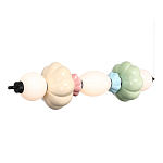 Подвесной светильник линейный с керамическими элементами 24W LED Fragrant Light варинант исполнения - 4 | Loft Concept в Липецке