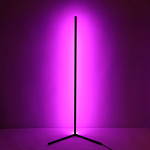 Торшер черного цвета на угловом основании Arteriors варинант исполнения - 3 | Loft Concept в Липецке