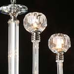 Люстра с 8-ю лампами и гранеными стеклянными плафонами Prism Gala варинант исполнения - 6 | Loft Concept в Липецке