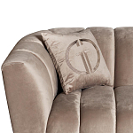 Диван трехместный велюровый серый Island of Comfort варинант исполнения - 2 | Loft Concept в Липецке