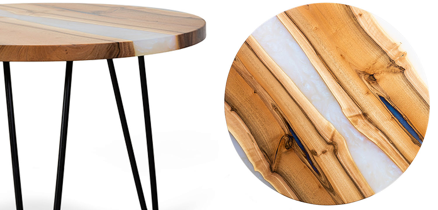 Приставной стол Side Table River Collection Приставной стол Side Table River Collection - Loft-Concept в Липецке