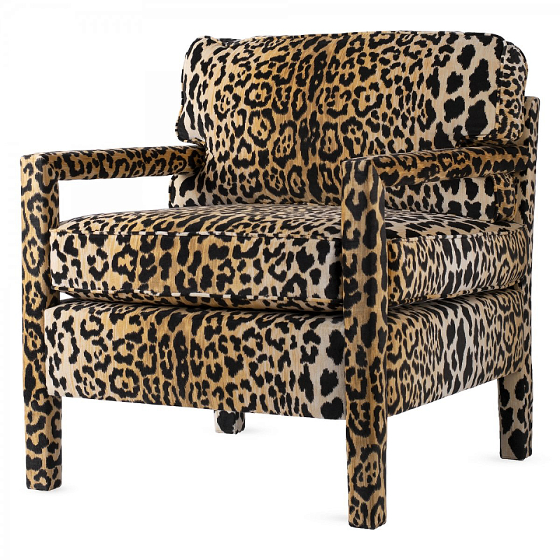 Кресло Leopard Parsons Chair Мульти Кресло Leopard Parsons Chair Мульти в Липецке | Loft Concept