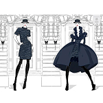 Megan Hess. Elegance варинант исполнения - 6 | Loft Concept в Липецке