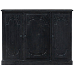 Комод деревянный Ildefonso Black Chest of Drawers варинант исполнения - 1 | Loft Concept в Липецке