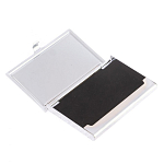 Визитница карманная металлическая с накладкой из натурального камня Апатит Stone Business Card Holders варинант исполнения - 3 | Loft Concept в Липецке