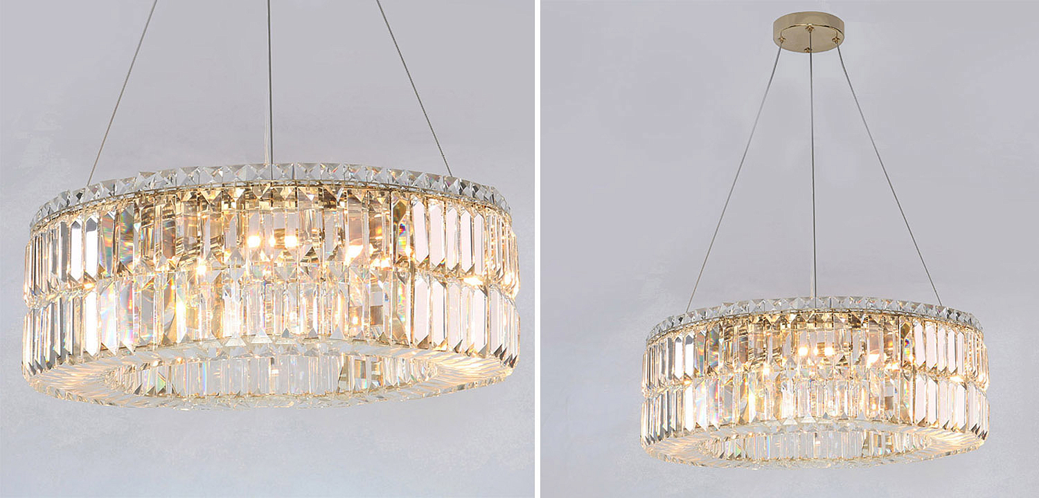 Люстра Darleen Crystal Gold Chandelier 12 Люстра Darleen Crystal Gold Chandelier 12 - Loft-Concept в Липецке