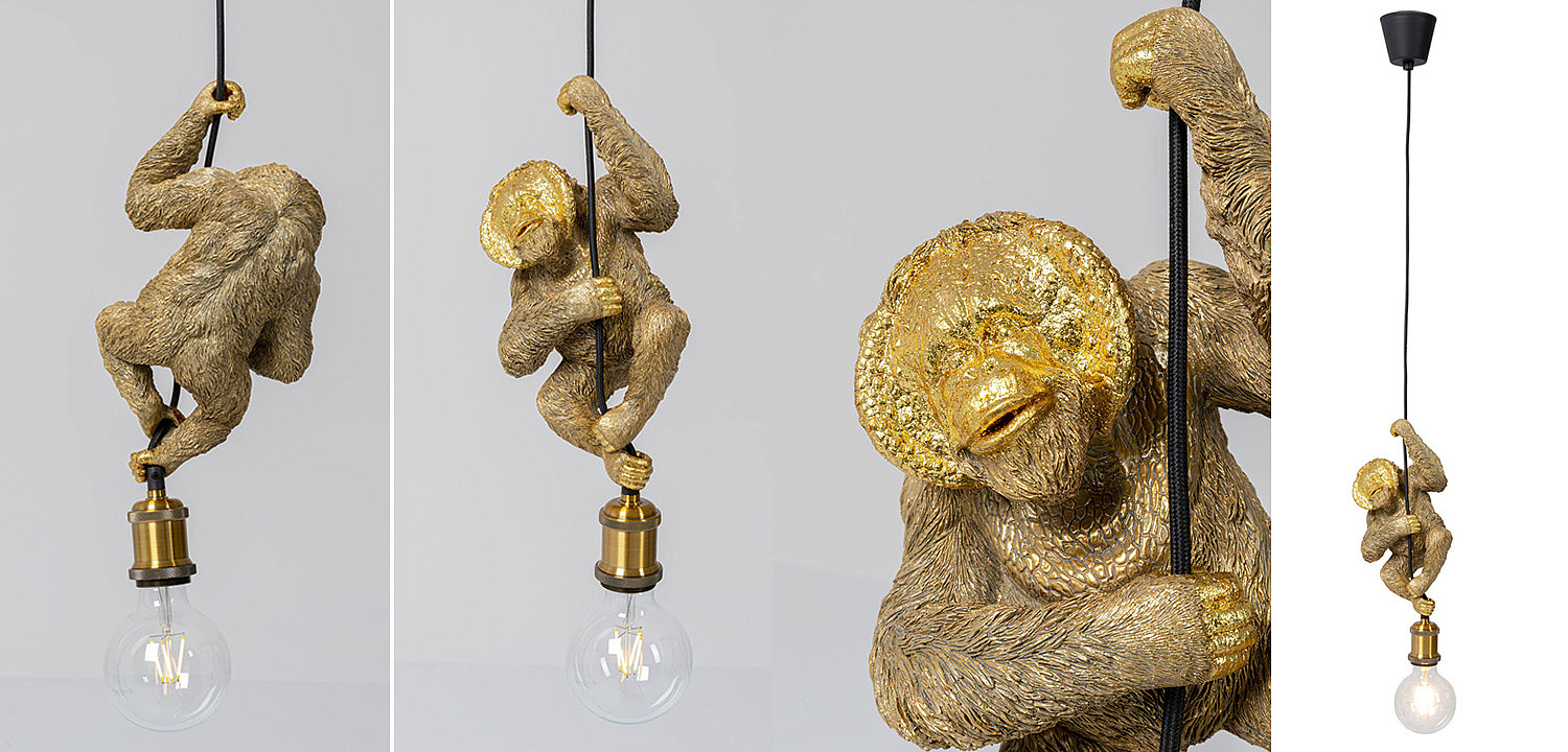 Подвесной светильник Орангутанг Golden Orangutan Подвесной светильник Орангутанг Golden Orangutan - Loft-Concept в Липецке