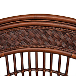 Барный стул из ротанга Eloise коричневый варинант исполнения - 6 | Loft Concept в Липецке