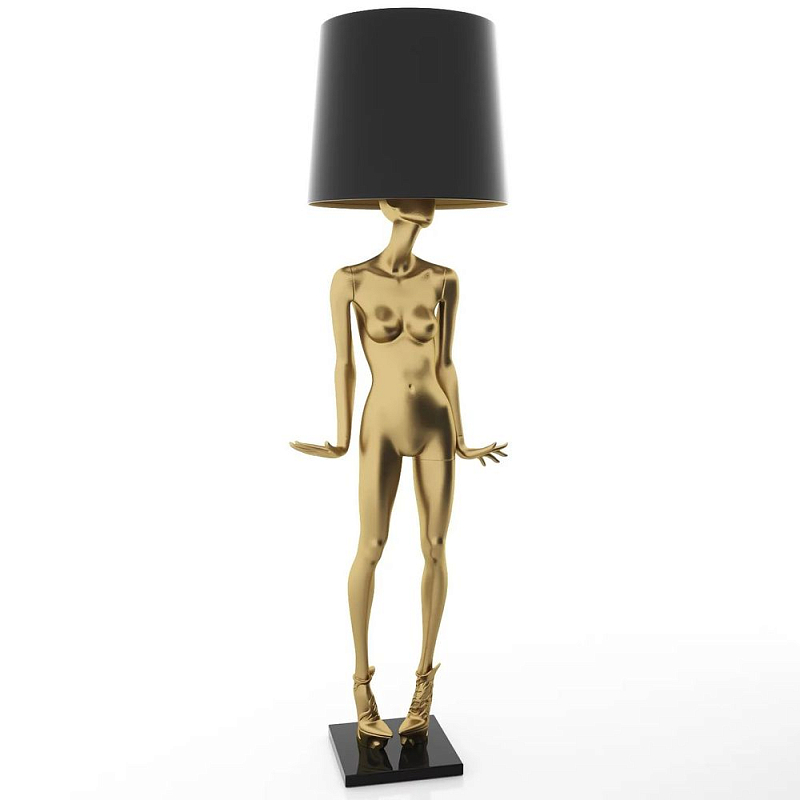 Лампа MANNEQUIN LAMP с абажуром модельный позинг Глянцевый черный Черный матовый Глянцевый белый Белый матовый Серый матовый Золотой Красный Лампа MANNEQUIN LAMP с абажуром модельный позинг Глянцевый черный Черный матовый Глянцевый белый Белый матовый Серый матовый Золотой Красный в Липецке | Loft Concept