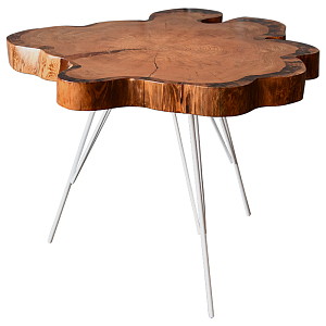 Кофейный стол Korben Industrial Metal Rust Coffee Table