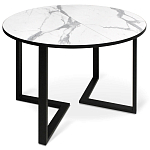 Стол обеденный раздвижной со столешницей белый мрамор Magali варинант исполнения - 1 | Loft Concept в Липецке