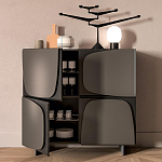 Дизайнерский комод с декоративными элементами на дверках Trilogy варинант исполнения - 1 | Loft Concept в Липецке