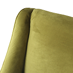 Кресло велюровое оливковое с подушкой Relaxation Soft варинант исполнения - 2 | Loft Concept в Липецке