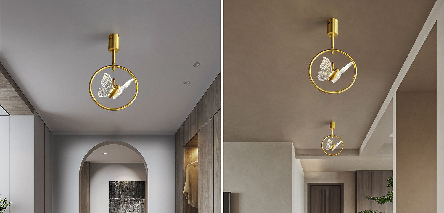 Светильник Butterfly Disk Pendant Lamp H Светильник Butterfly Disk Pendant Lamp H - Loft-Concept в Липецке