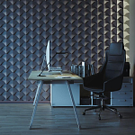 Гипсовая 3D Панель DRAGON SCALE - A варинант исполнения - 2 | Loft Concept в Липецке