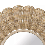 Зеркало круглое в плетеной раме Reed Mirror варинант исполнения - 2 | Loft Concept в Липецке