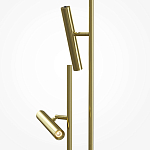 Напольный торшер светодионый золотой Lumen Duo варинант исполнения - 2 | Loft Concept в Липецке