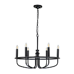 Люстра круглая с 6-ю лампами Kichler варинант исполнения - 8 | Loft Concept в Липецке