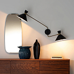 Бра с 2-мя поворотными плафонами Davy Duo Wall Lamp варинант исполнения - 2 | Loft Concept в Липецке