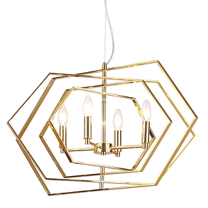Люстра Damaris Chandelier gold