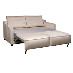 Диван двухместный раскладной светло-серый с кантом Pride варинант исполнения - 2 | Loft Concept в Липецке