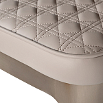 Стул барный светло-серый из экокожи Spectacular High Bar Stool варинант исполнения - 4 | Loft Concept в Липецке