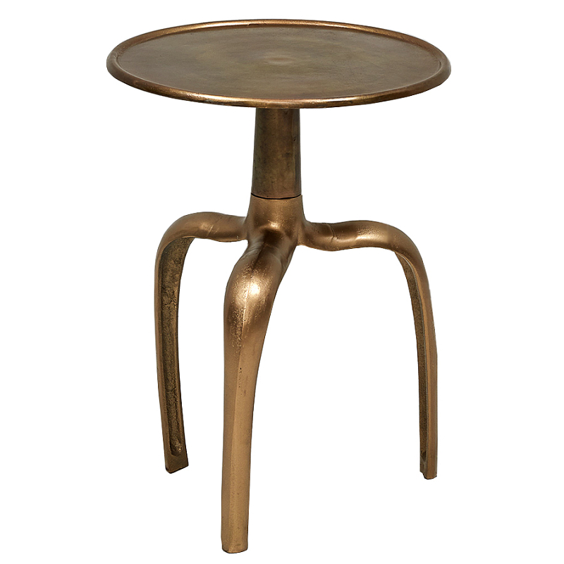 Приставной стол Hercule side table Винтажная латунь Приставной стол Hercule side table Винтажная латунь в Липецке | Loft Concept