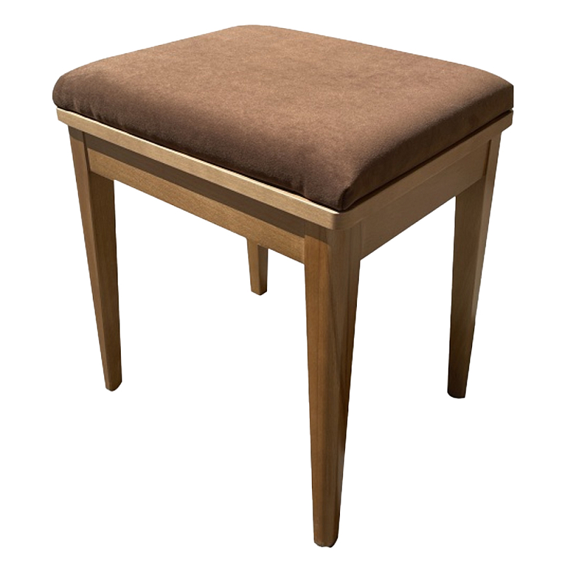 Пуф из массива бука обивка велюр Tasteful Furniture Коричневый Пуф из массива бука обивка велюр Tasteful Furniture Коричневый в Липецке | Loft Concept