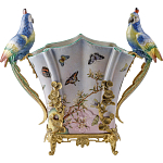 Ваза фарфоровая с попугаями Ferra варинант исполнения - 1 | Loft Concept в Липецке