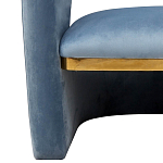 Кресло голубое Walsh Blue Armchair варинант исполнения - 2 | Loft Concept в Липецке