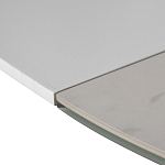 Стол обеденный раскладной круглый White Ceramic Table варинант исполнения - 3 | Loft Concept в Липецке