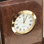 Настольный письменный набор из лемезита и змеевика с часами Royal Accessory варинант исполнения - 4 | Loft Concept в Липецке