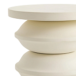 Фигурный приставной столик кремового цвета  AMORPHOUS варинант исполнения - 2 | Loft Concept в Липецке