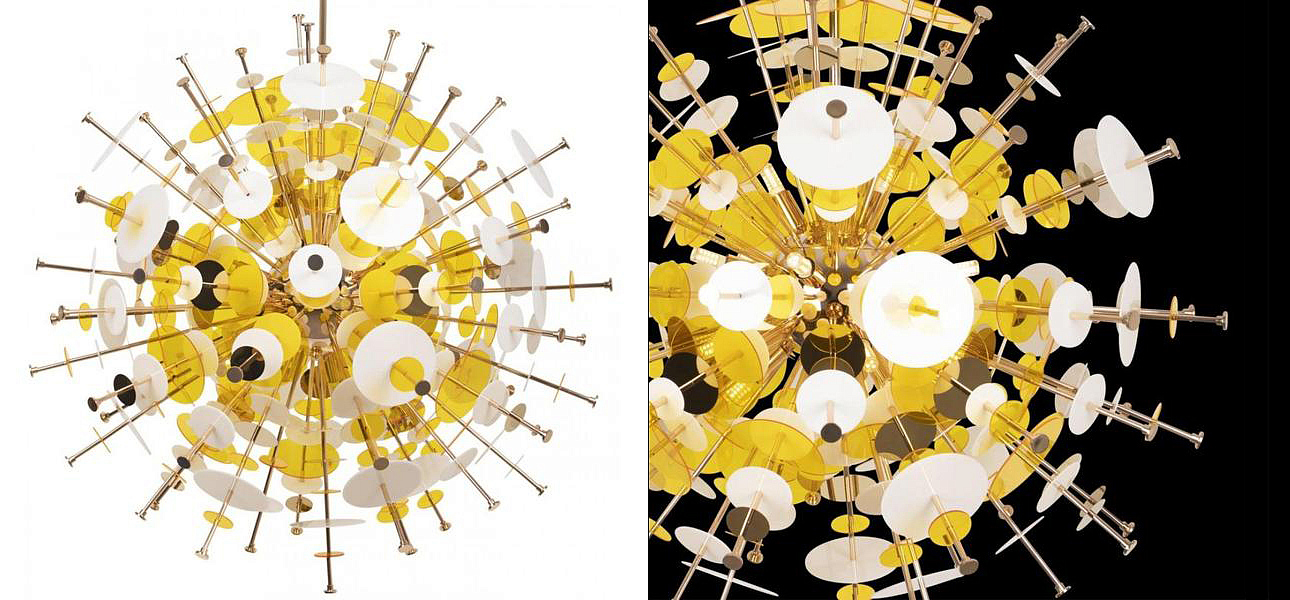 Люстра Dandelion Yellow диаметр 78 Люстра Dandelion Yellow диаметр 78 - Loft-Concept в Липецке