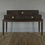 Премиальная Консоль с тремя ящиками Elsa Dreams Walnut варинант исполнения - 3 | Loft Concept в Липецке