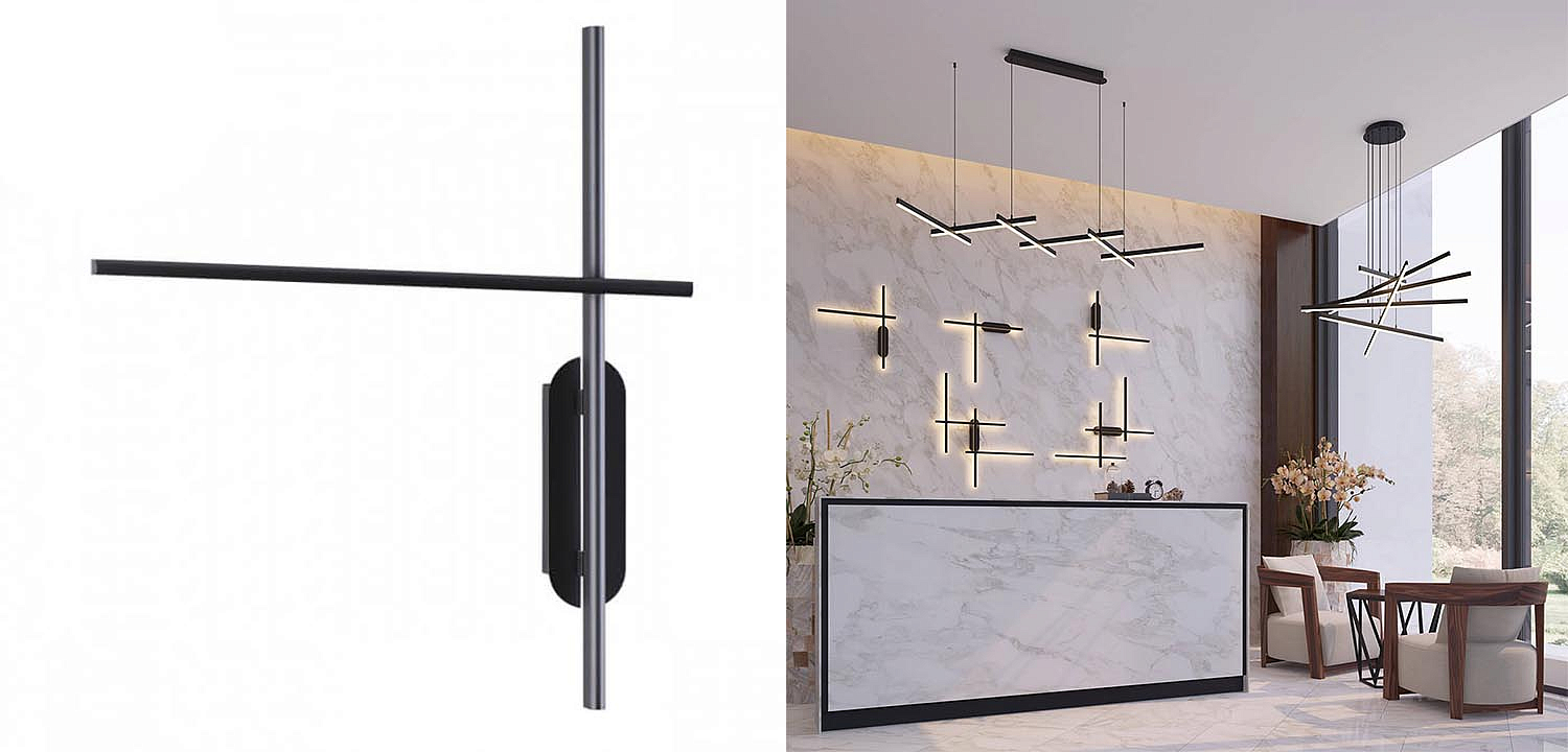 Бра Rolf Two Black Lines Бра Rolf Two Black Lines - Loft-Concept в Липецке