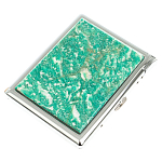 Портсигар с газовой зажигалкой из натурального камня Амазонит Stone Cigarettes Cases варинант исполнения - 1 | Loft Concept в Липецке