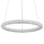 Кольцевая люстра с хрустальным декором Gilbertine Crystal Ring Chandelier варинант исполнения - 3 | Loft Concept в Липецке
