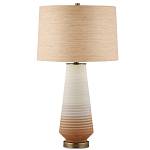 Настольная лампа фарфоровая с узором на корпусе Junction Place варинант исполнения - 3 | Loft Concept в Липецке