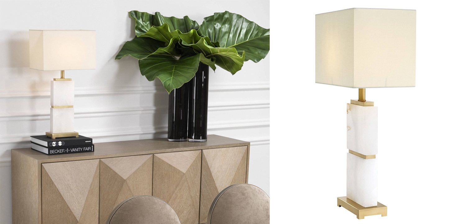 Настольная лампа Eichholtz Table Lamp Robbins Настольная лампа Eichholtz Table Lamp Robbins - Loft-Concept в Липецке