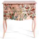 Комод розовый с росписью Цветы L.XV CHEST OF DRAWERS Flowers варинант исполнения - 1 | Loft Concept в Липецке