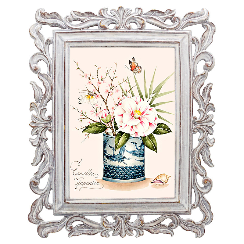 Постер Sakura Branch Poster Мульти Белый винтажная патина Постер Sakura Branch Poster Мульти Белый винтажная патина в Липецке | Loft Concept