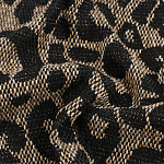 Мебельная ткань Жаккард коричневый животный принт 145 см T2-140 варинант исполнения - 1 | Loft Concept в Липецке