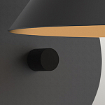 Бра с широким конусным плафоном с золотистой внутренней стороной Alora Mood варинант исполнения - 4 | Loft Concept в Липецке